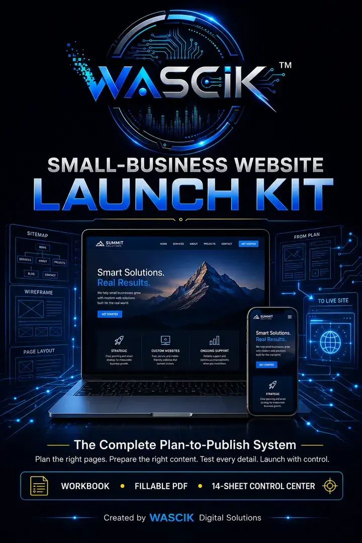 Small-Business Website Launch Kit cover